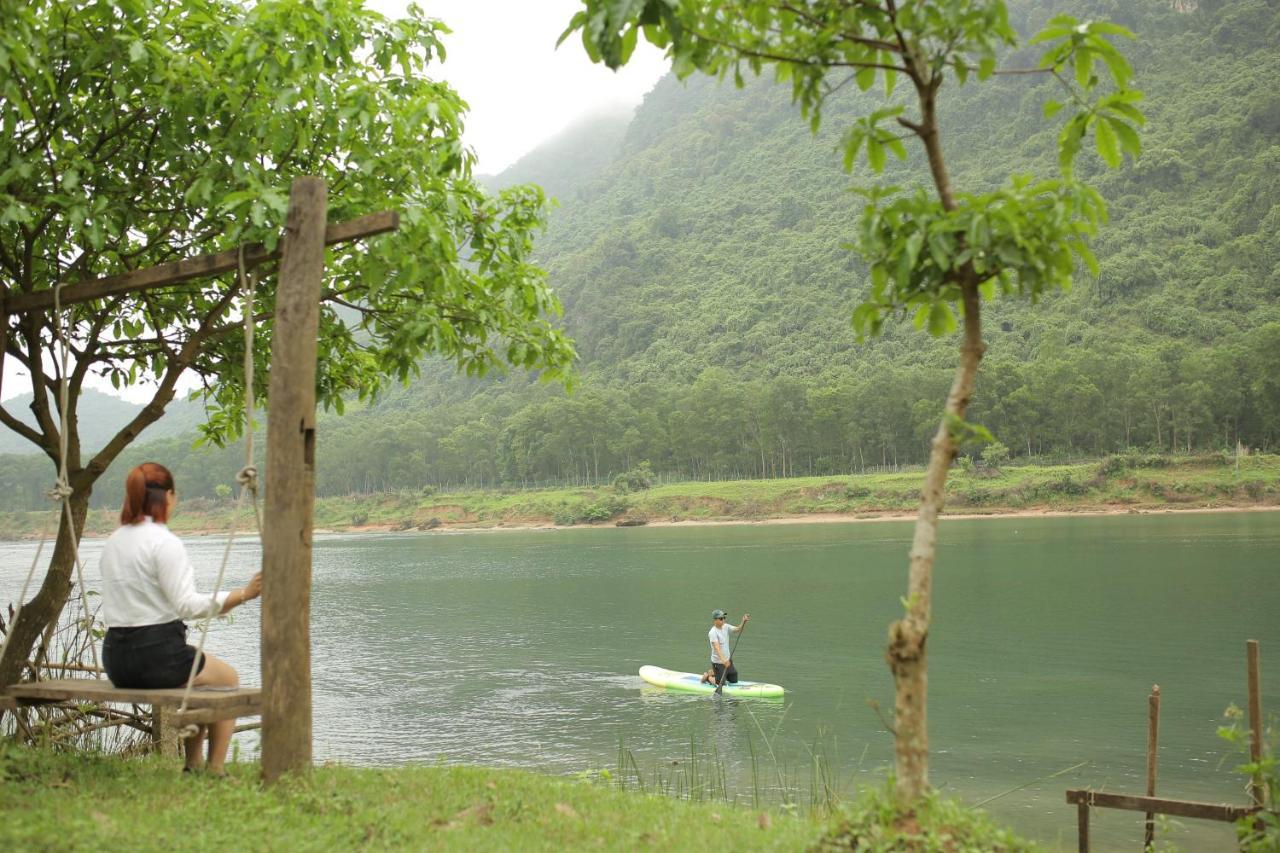 Phong Nha A Little Leaf Homestay المظهر الخارجي الصورة
