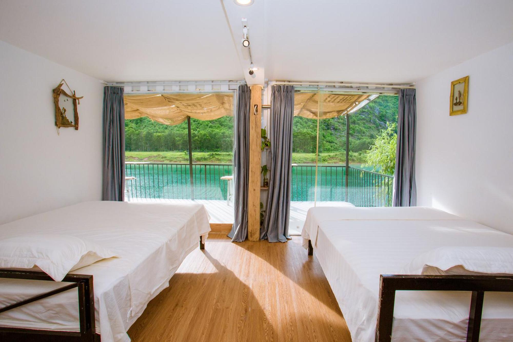 Phong Nha A Little Leaf Homestay المظهر الخارجي الصورة