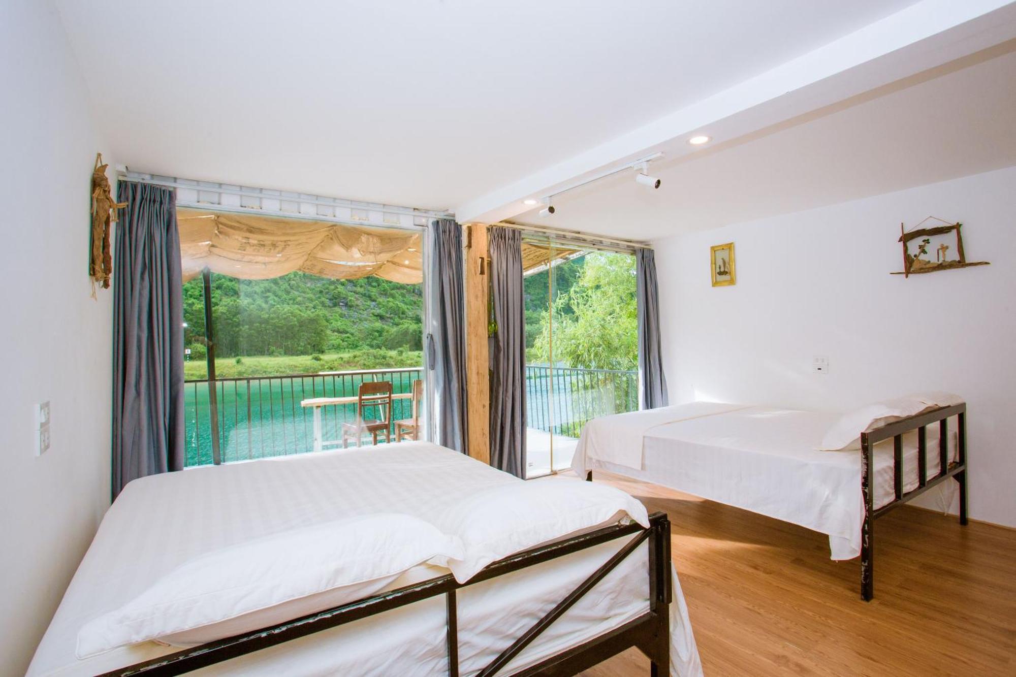 Phong Nha A Little Leaf Homestay المظهر الخارجي الصورة