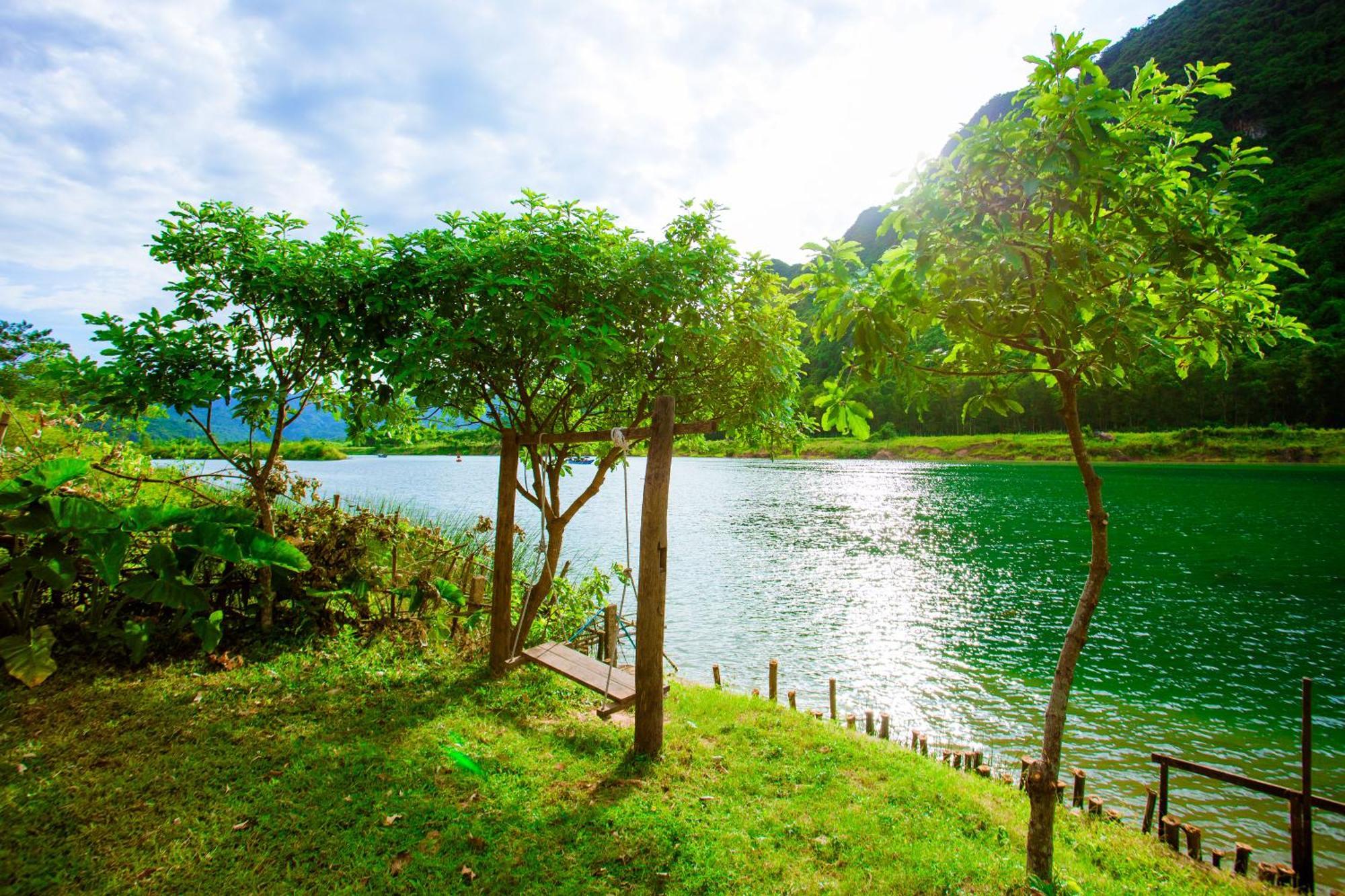 Phong Nha A Little Leaf Homestay المظهر الخارجي الصورة