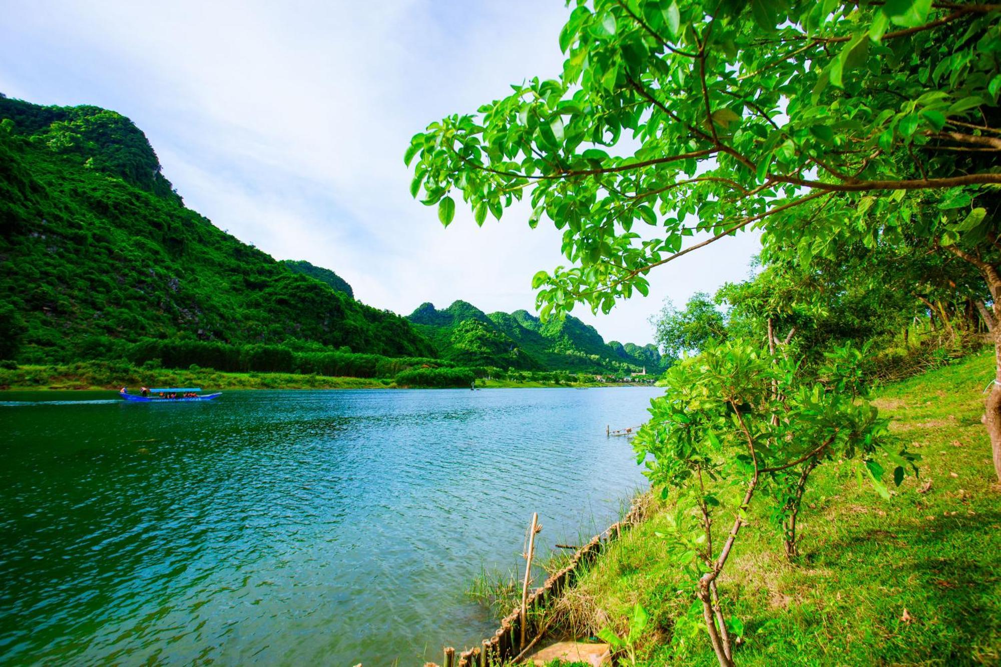Phong Nha A Little Leaf Homestay المظهر الخارجي الصورة