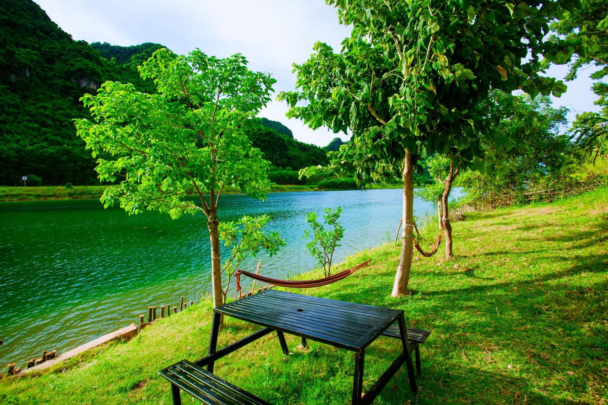 Phong Nha A Little Leaf Homestay المظهر الخارجي الصورة