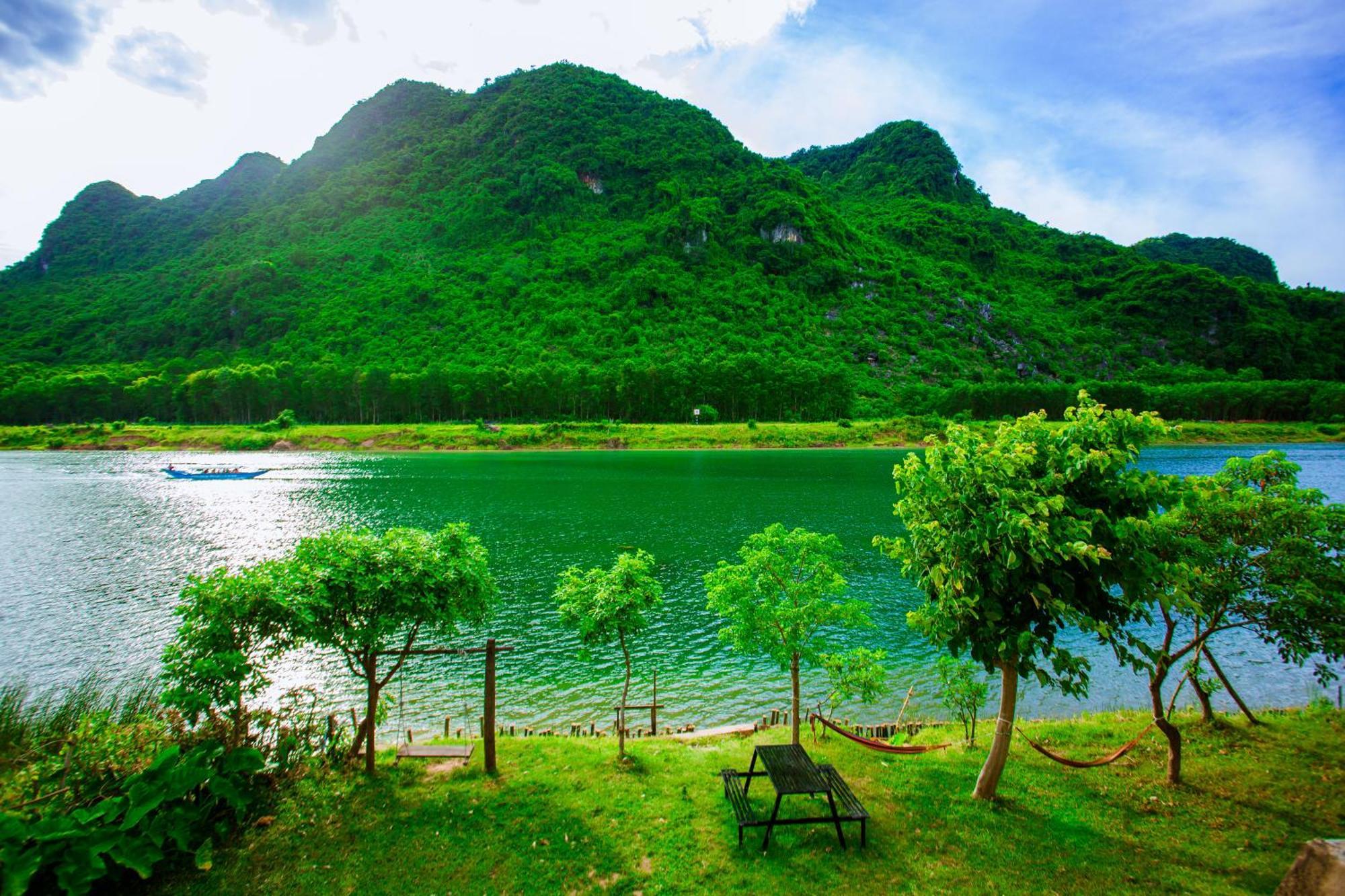 Phong Nha A Little Leaf Homestay المظهر الخارجي الصورة