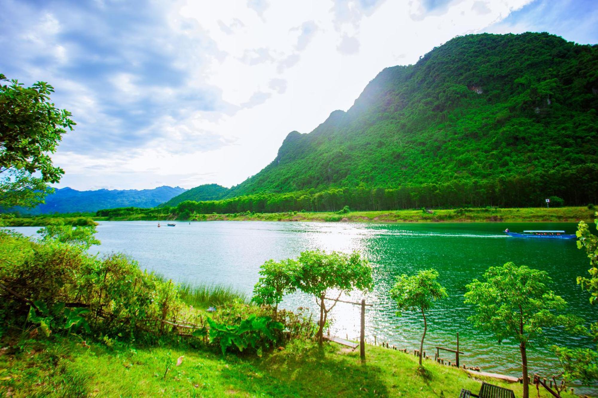 Phong Nha A Little Leaf Homestay المظهر الخارجي الصورة