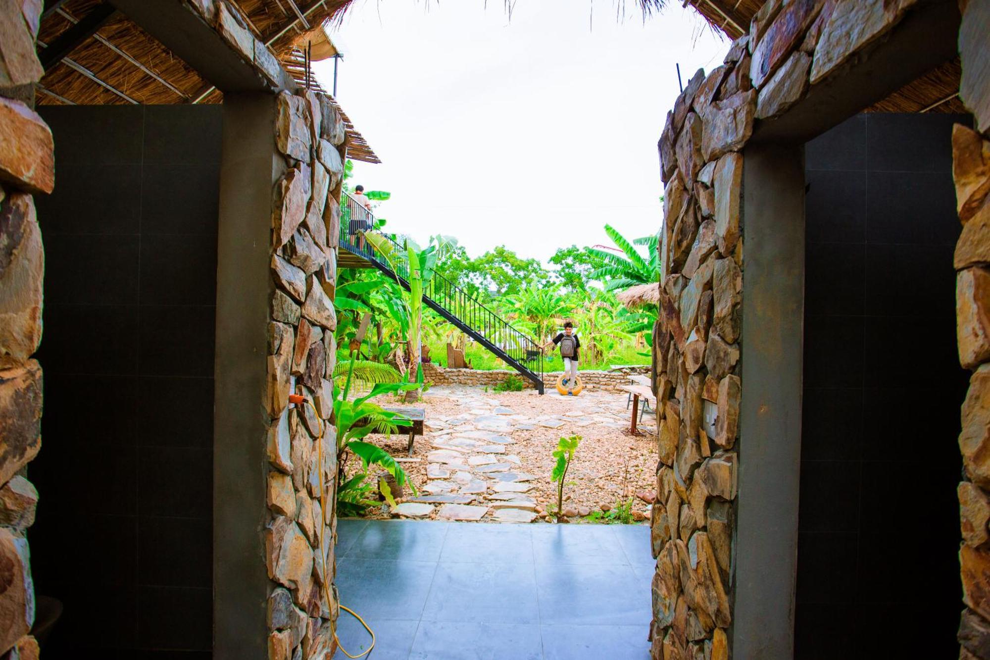 Phong Nha A Little Leaf Homestay المظهر الخارجي الصورة