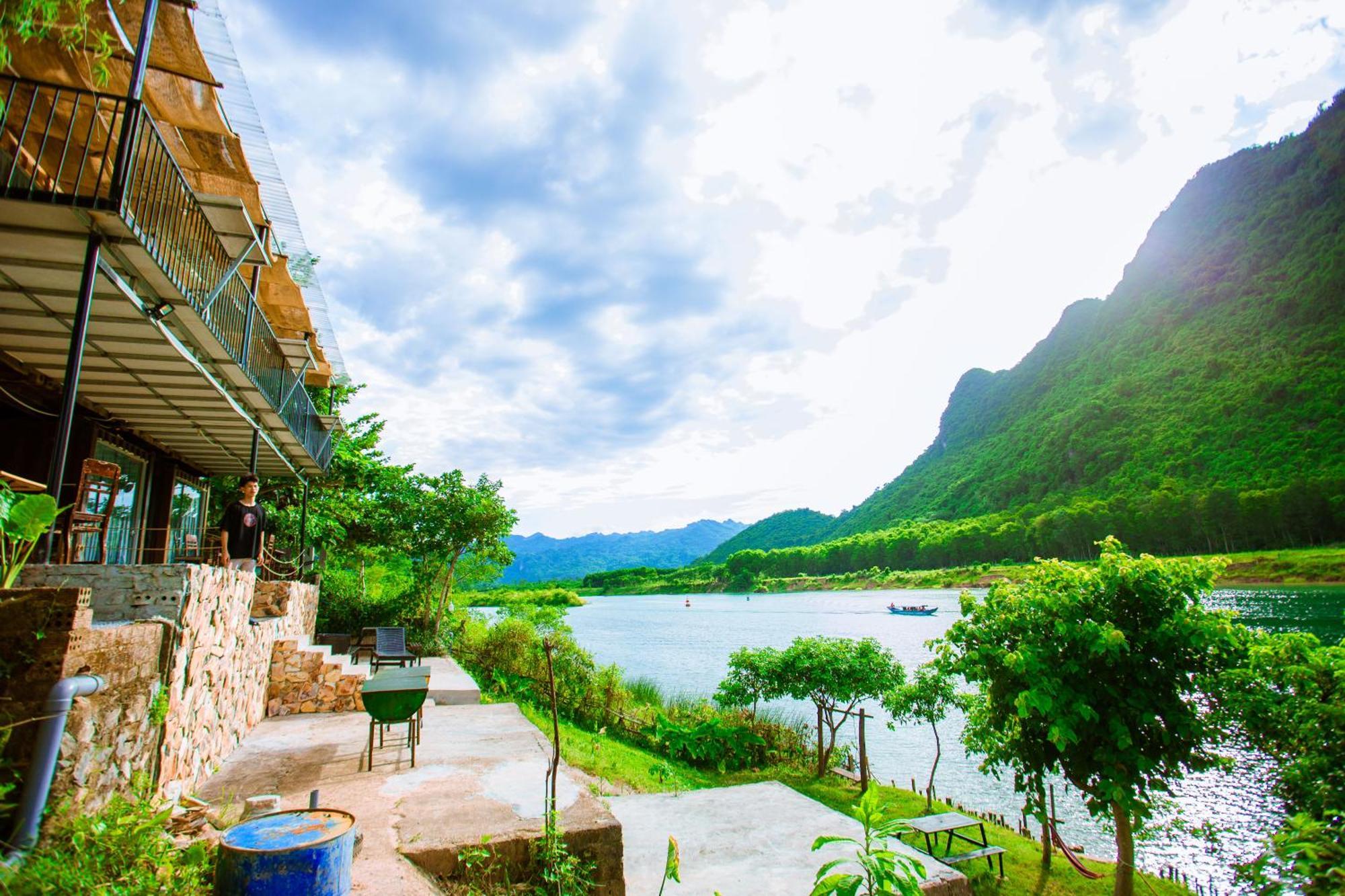 Phong Nha A Little Leaf Homestay المظهر الخارجي الصورة